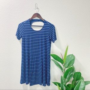 Abercrombie & Fitch striped t-shirt dress